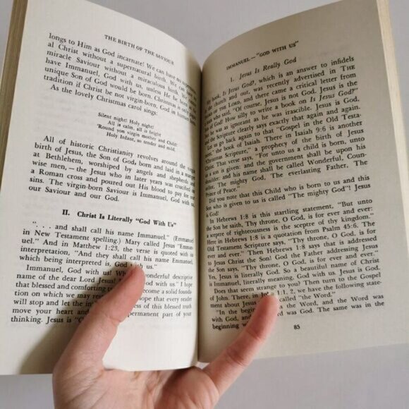 1955 "I Love Christmas" John Rice Paperback, Sword of the Lord Religious Book - Picture 8 of 9